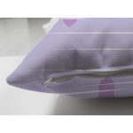 Çift Taraflı Rengarenk Zemin Üzerinde Mum Desenli Çiçek Motifli Modern Süet Yastık Kırlent Kılıfı Realhomes