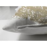 Çift Taraflı Beyaz Zemin Üzerinde Mermer Desenli Dijital Baskılı Modern Süet Yastık Kırlent Kılıfı Realhomes