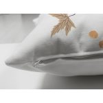 - Suet-K-8543-Gorsel3 - Realhomes Çift Taraflı Beyaz Zeminli Bal Kabağı Desenli Dijital Baskılı Modern Süet Yastık Kırlent Kılıfı Realhomes