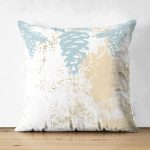 - Suet-K-8547-Gorsel1 - Realhomes Çift Taraflı Renkli Zemin Üzerinde Gold Detaylı Mermer Desenli Modern Süet Yastık Kırlent Kılıfı Realhomes