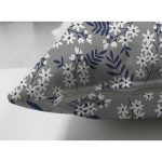 - Suet-K-8614-Gorsel3 - Realhomes Çift Taraflı Renkli Zeminli Beyaz Papatya Desenli Dijital Baskılı Modern Süet Yastık Kırlent Kılıfı Realhomes