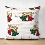 - Suet-K-8620-Gorsel1 - Realhomes Çift Taraflı Beyaz Zeminli Ekoseli Çan Desenli Dijital Baskılı Modern Süet Yastık Kırlent Kılıfı Realhomes