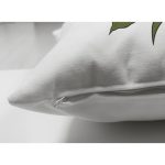 - Suet-K-8637-Gorsel3 - Realhomes Çift Taraflı Beyaz Emin Üzerinde Ayçiçek Desenli Balkabağı Dijital Baskılı Modern Süet Yastık Kılıfı Realhomes