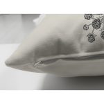 Çift Taraflı Pastel Zemin Üzerinde Çiçek Desenli Dijital Baskılı Modern Süet Yastık Kırlent Kılıfı Realhomes