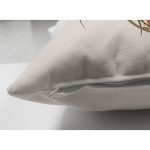 Çift Taraflı Renkli Zeminli Bal Kabağı Desenli Dijital Baskılı Modern Süet Yastık Kırlent Kılıfı Realhomes