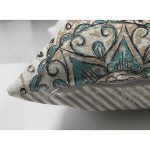 Çift Taraflı Renkli Zeminli Geometrik Desenli Dijital Baskılı Modern Süet Yastık Kırlent Kılıfı Realhomes