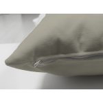 Çift Taraflı Pastel Zemin Üzerinde Onedraw Çizimli El Silüeti Modern Süet Yastık Kırlent Kılıfı Realhomes