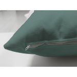 - Suet-K-8831-Gorsel3 - Realhomes Çift Taraflı Renkli Zemin Üzerinde Onedraw Çizimli Bayan Silüeti Süet Yastık Kırlent Kılıfı Realhomes