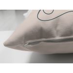 - Suet-K-8832-Gorsel3 - Realhomes  Çift Taraflı Renkli Zemin Üzerinde Onedraw Çizimli Bayan Silüeti Süet Yastık Kırlent Kılıfı Realhomes