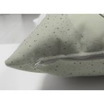 Çift Taraflı Renkli Zemin Üzerinde Onedraw Çizimli Bayan Silüeti Süet Yastık Kırlent Kılıfı Realhomes