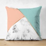 - Suet-K-8890-Gorsel1 - Realhomes Çift Taraflı Renkli Geometrik Desenli Mermer Motifli Dijital Baskılı Modern Süet Yastık Kılıfı Realhomes