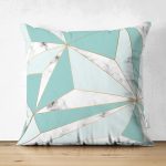 - Suet-K-8892-Gorsel1 - Realhomes Çift Taraflı Renkli Geometrik Desenli Mermer Motifli Dijital Baskılı Modern Süet Yastık Kılıfı Realhomes