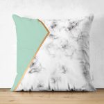 - Suet-K-8901-Gorsel1 - Realhomes  Çift Taraflı Renkli Geometrik Desenli Mermer Motifli Dijital Baskılı Modern Süet Kırlent Kılıfı Realhomes