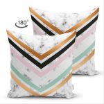- Suet-K-8908-Gorsel2 - Realhomes Çift Taraflı Renkli Geometrik Desenli Mermer Motifli Dijital Baskılı Modern Süet Kırlent Kılıfı Realhomes