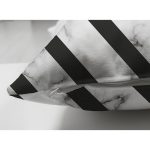 Çift Taraflı Renkli Geometrik Desenli Mermer Motifli Dijital Baskılı Modern Süet Kırlent Kılıfı Realhomes