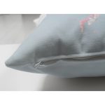 Çift Taraflı Rengarenk Zeminli Ortanca Çiçek Desenli Dijital Baskılı Modern Süet Yastık Kırlent Kılıfı Realhomes