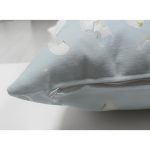 - Suet-K-8924-Gorsel3 - Realhomes  Çift Taraflı Rengarenk Zeminli Beyaz Ortanca Çiçek Desenli Dijital Baskılı Modern Süet Kırlent Kılıfı Realhomes