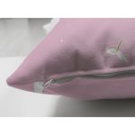 - Suet-K-8929-Gorsel3 - Realhomes Çift Taraflı Rengarenk Zeminli Kalp Desenli Ortanca Çiçek Süet Yastık Kırlent Kılıfı Realhomes