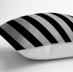 - 20210108_143030 - Realhomes Gri Siyah Çizgili Dijital Baskılı Dekoratif Kırlent Kılıfı Realhomes