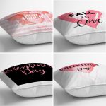 - Rh-K4luset650-Gorsel2 - Realhomes  4'lü Sevgililer Günü Konseptli Özel Tasarım Modern Kombin Yastık Kırlent Kılıf Seti Realhomes