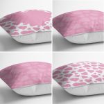 - Rh-K4luset695-Gorsel2 - Realhomes  4'lü Sevgililer Günü Konseptli Özel Tasarım Modern Kombin Yastık Kırlent Kılıf Seti Realhomes