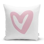 Sevgililer Günü Temalı Özel Tasarım Dijital Baskılı Modern Yastık Kırlent Kılıfı Realhomes