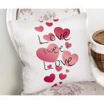 - Rh-K9028-Gorsel2 - Realhomes  Sevgililer Günü Temalı Özel Tasarım Dijital Baskılı Modern Yastık Kırlent Kılıfı Realhomes