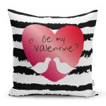 - Rh-K9030-Gorsel1 - Realhomes  Sevgililer Günü Temalı Özel Tasarım Dijital Baskılı Modern Yastık Kırlent Kılıfı Realhomes