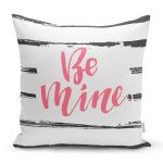 Sevgililer Günü Temalı Özel Tasarım Dijital Baskılı Modern Yastık Kırlent Kılıfı Realhomes