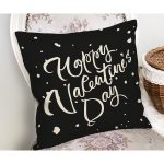 - Rh-K9046-Gorsel2 - Realhomes  Sevgililer Günü Temalı Özel Tasarım Dijital Baskılı Modern Yastık Kırlent Kılıfı Realhomes