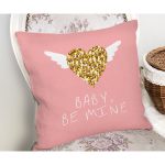 Sevgililer Günü Temalı Özel Tasarım Dijital Baskılı Modern Yastık Kırlent Kılıfı Realhomes