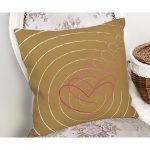 Sevgililer Günü Temalı Özel Tasarım Dijital Baskılı Modern Yastık Kırlent Kılıfı Realhomes