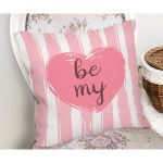 - Rh-K9069-Gorsel2 - Realhomes  Sevgililer Günü Temalı Özel Tasarım Dijital Baskılı Modern Yastık Kırlent Kılıfı Realhomes