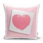 - Rh-K9071-Gorsel1 - Realhomes  Sevgililer Günü Temalı Özel Tasarım Dijital Baskılı Modern Yastık Kırlent Kılıfı Realhomes
