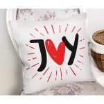 Sevgililer Günü Temalı Özel Tasarım Dijital Baskılı Modern Yastık Kırlent Kılıfı Realhomes