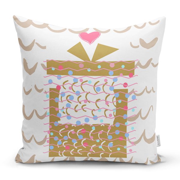 - Rh-K9098-Gorsel1 - Realhomes  Sevgililer Günü Temalı Özel Tasarım Dijital Baskılı Modern Yastık Kırlent Kılıfı Realhomes