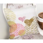 Sevgililer Günü Temalı Özel Tasarım Dijital Baskılı Modern Yastık Kırlent Kılıfı Realhomes