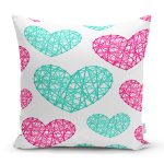 - Rh-K9111-Gorsel1 - Realhomes  Sevgililer Günü Temalı Özel Tasarım Dijital Baskılı Modern Yastık Kırlent Kılıfı Realhomes