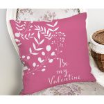 Sevgililer Günü Temalı Özel Tasarım Dijital Baskılı Modern Yastık Kırlent Kılıfı Realhomes