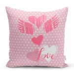 - Rh-K9117-Gorsel1 - Realhomes Sevgililer Günü Temalı Özel Tasarım Dijital Baskılı Modern Yastık Kırlent Kılıfı Realhomes