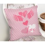 - Rh-K9117-Gorsel2 - Realhomes Sevgililer Günü Temalı Özel Tasarım Dijital Baskılı Modern Yastık Kırlent Kılıfı Realhomes