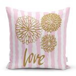 - Rh-K9119-Gorsel1 - Realhomes  Sevgililer Günü Temalı Özel Tasarım Dijital Baskılı Modern Yastık Kırlent Kılıfı Realhomes