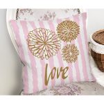 - Rh-K9119-Gorsel2 - Realhomes  Sevgililer Günü Temalı Özel Tasarım Dijital Baskılı Modern Yastık Kırlent Kılıfı Realhomes