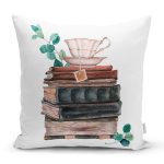 Sevgililer Günü Temalı Özel Tasarım Dijital Baskılı Modern Yastık Kırlent Kılıfı Realhomes