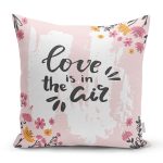 - Rh-K9129-Gorsel1 - Realhomes  Sevgililer Günü Temalı Özel Tasarım Dijital Baskılı Modern Yastık Kırlent Kılıfı Realhomes