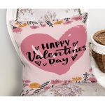 - Rh-K9133-Gorsel2 - Realhomes  Sevgililer Günü Temalı Özel Tasarım Dijital Baskılı Modern Yastık Kırlent Kılıfı Realhomes