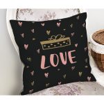 Sevgililer Günü Temalı Özel Tasarım Dijital Baskılı Modern Yastık Kırlent Kılıfı Realhomes