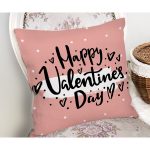 - Rh-K9136-Gorsel2 - Realhomes  Sevgililer Günü Temalı Özel Tasarım Dijital Baskılı Modern Yastık Kırlent Kılıfı Realhomes
