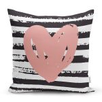 Sevgililer Günü Temalı Özel Tasarım Dijital Baskılı Modern Yastık Kırlent Kılıfı Realhomes