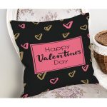 - Rh-K9149-Gorsel2 - Realhomes  Sevgililer Günü Temalı Özel Tasarım Dijital Baskılı Modern Yastık Kırlent Kılıfı Realhomes